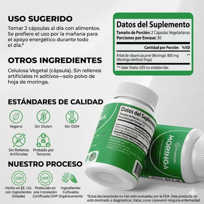 Rosabella Moringa Capsules